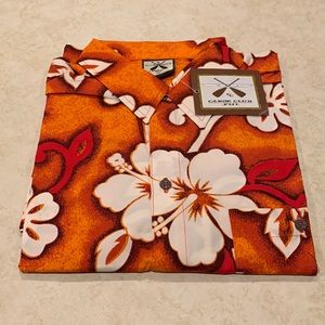 Canoe Club Fiji Men’s Tropical print shirt